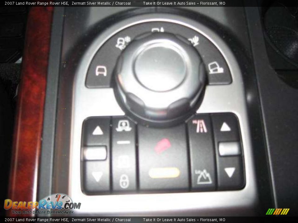 2007 Land Rover Range Rover HSE Zermatt Silver Metallic / Charcoal Photo #4