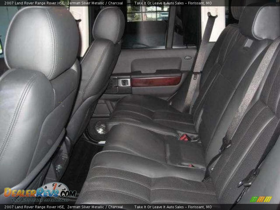 2007 Land Rover Range Rover HSE Zermatt Silver Metallic / Charcoal Photo #6
