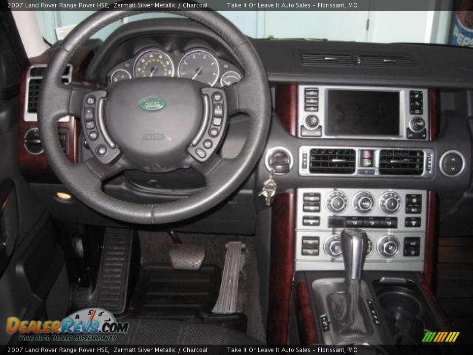 2007 Land Rover Range Rover HSE Zermatt Silver Metallic / Charcoal Photo #7