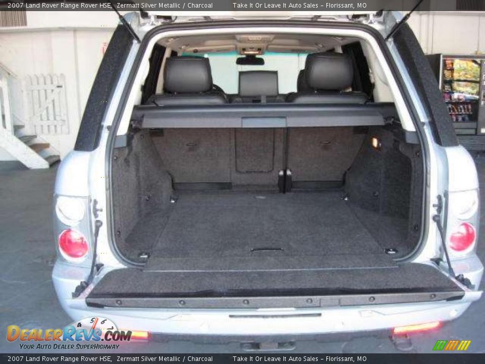 2007 Land Rover Range Rover HSE Zermatt Silver Metallic / Charcoal Photo #9
