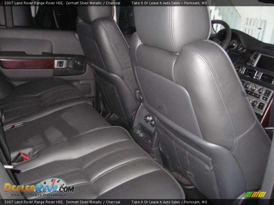 2007 Land Rover Range Rover HSE Zermatt Silver Metallic / Charcoal Photo #10