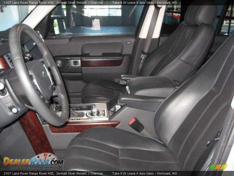 2007 Land Rover Range Rover HSE Zermatt Silver Metallic / Charcoal Photo #19