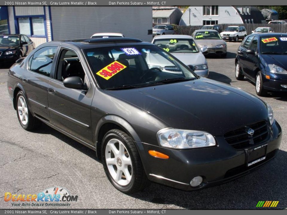 Black 2001 nissan maxima se #2