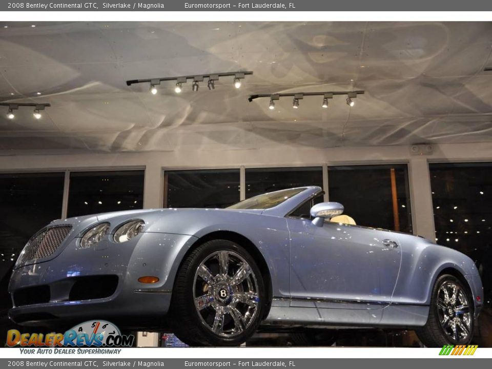 2008 Bentley Continental GTC Silverlake / Magnolia Photo #3