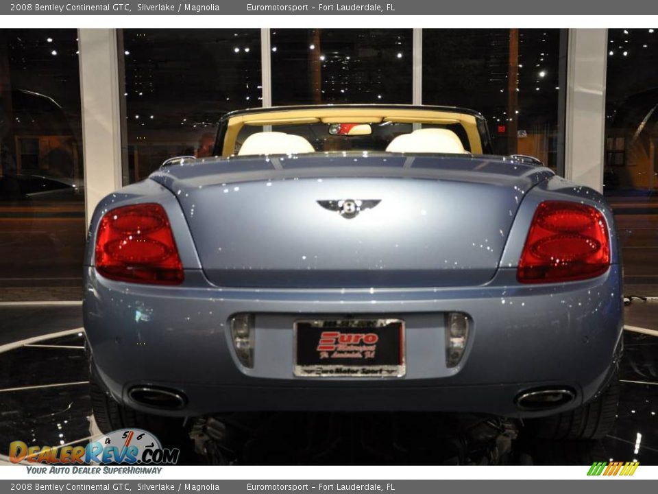 2008 Bentley Continental GTC Silverlake / Magnolia Photo #6