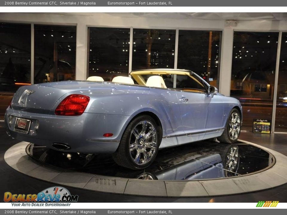 2008 Bentley Continental GTC Silverlake / Magnolia Photo #7