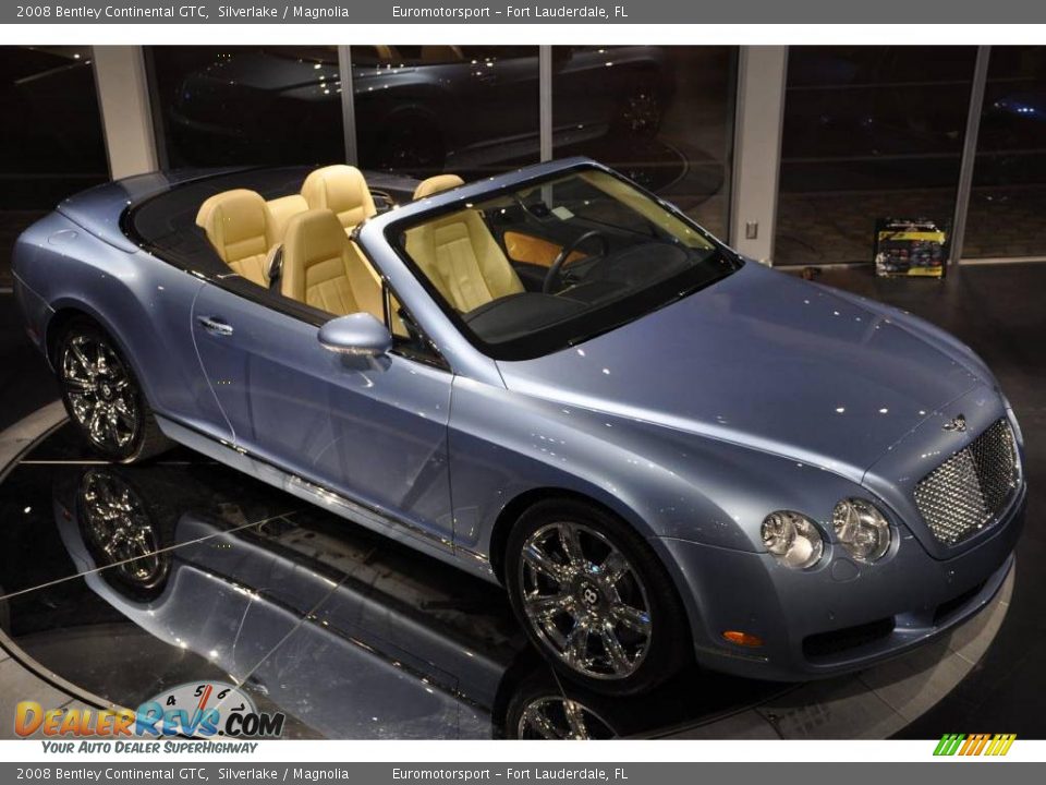 2008 Bentley Continental GTC Silverlake / Magnolia Photo #9