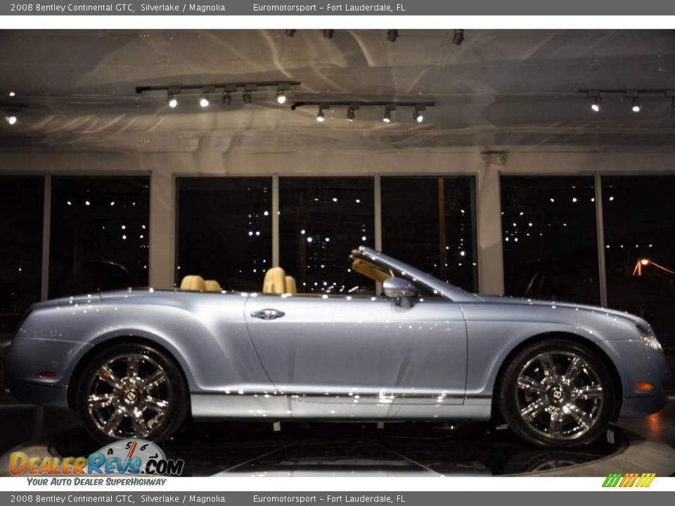 2008 Bentley Continental GTC Silverlake / Magnolia Photo #10