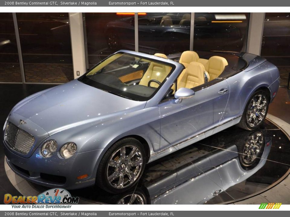2008 Bentley Continental GTC Silverlake / Magnolia Photo #11