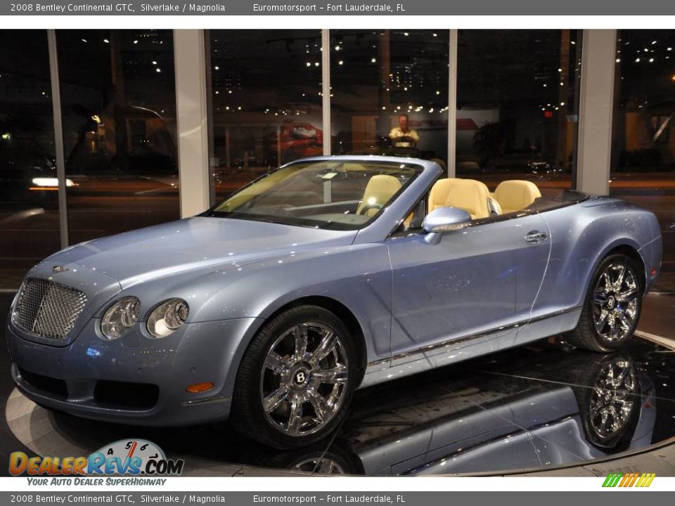 2008 Bentley Continental GTC Silverlake / Magnolia Photo #13