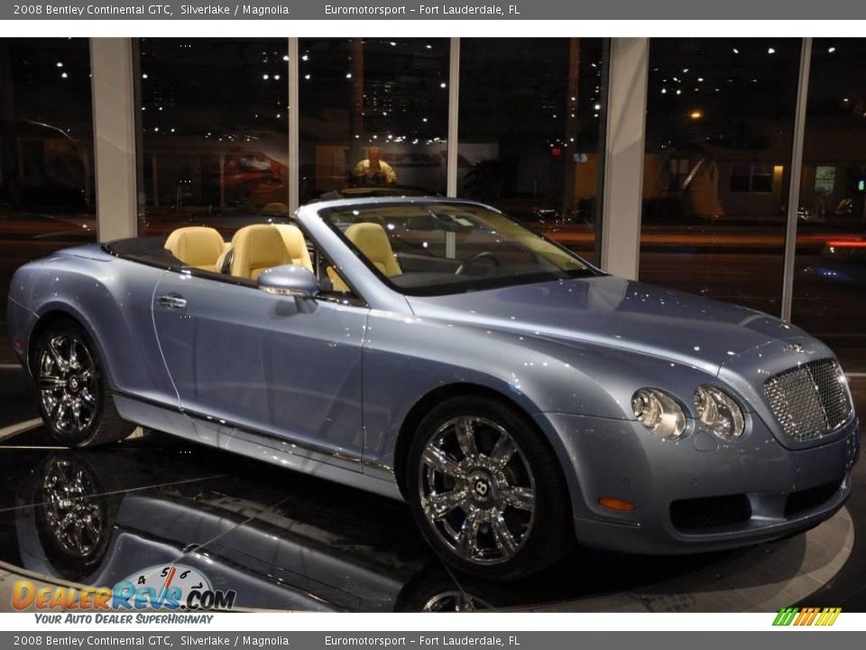 2008 Bentley Continental GTC Silverlake / Magnolia Photo #34