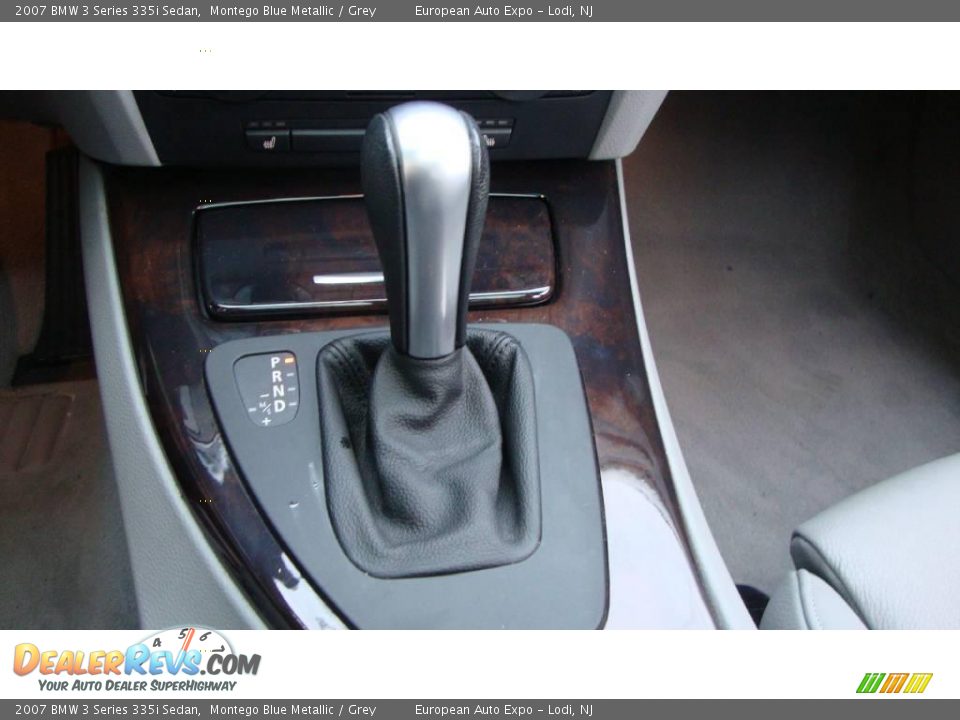 2007 BMW 3 Series 335i Sedan Montego Blue Metallic / Grey Photo #18