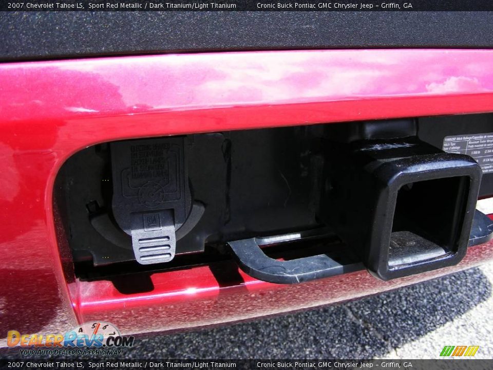 2007 Chevrolet Tahoe LS Sport Red Metallic / Dark Titanium/Light Titanium Photo #10