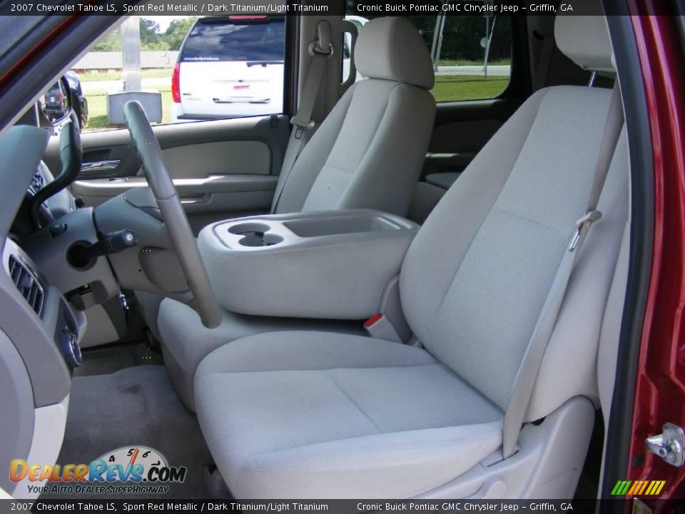 2007 Chevrolet Tahoe LS Sport Red Metallic / Dark Titanium/Light Titanium Photo #11