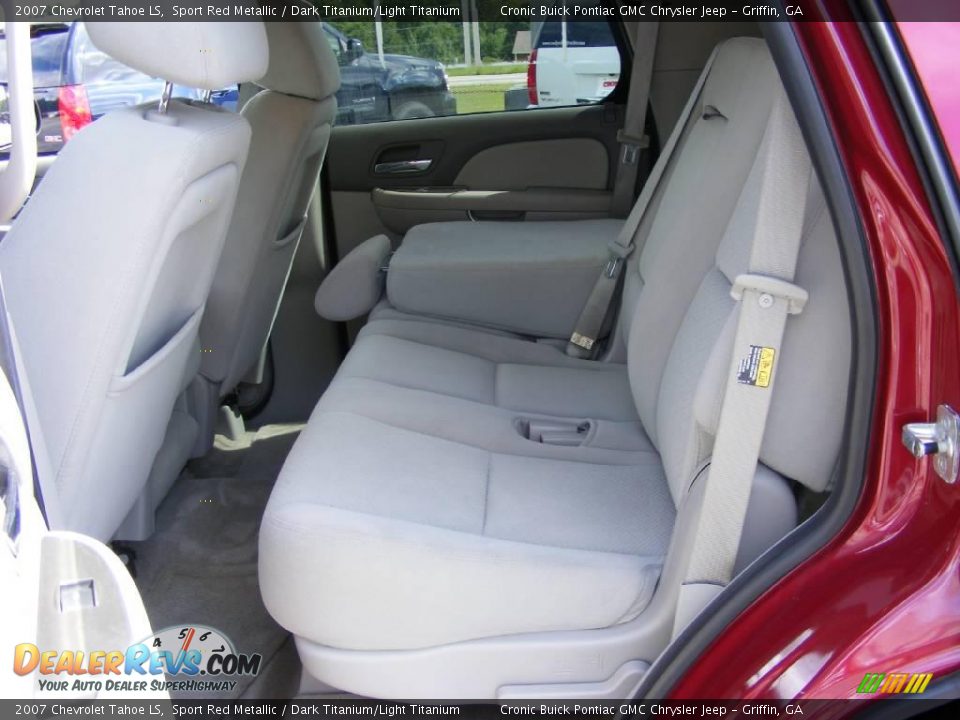2007 Chevrolet Tahoe LS Sport Red Metallic / Dark Titanium/Light Titanium Photo #13