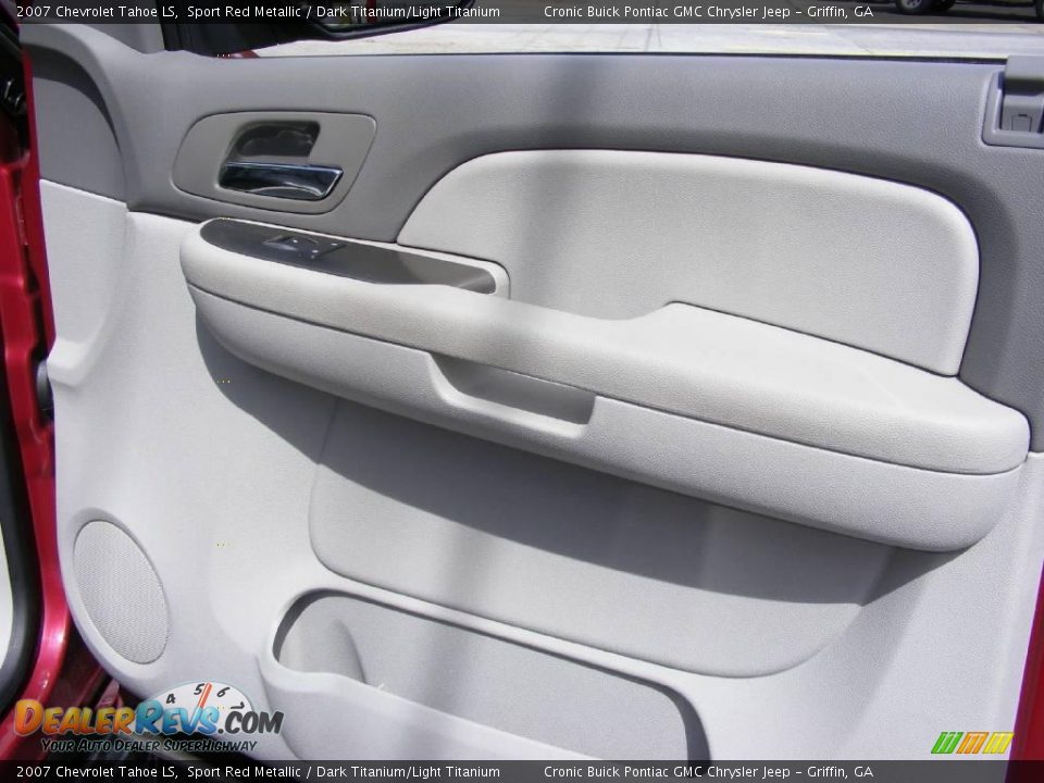 2007 Chevrolet Tahoe LS Sport Red Metallic / Dark Titanium/Light Titanium Photo #21