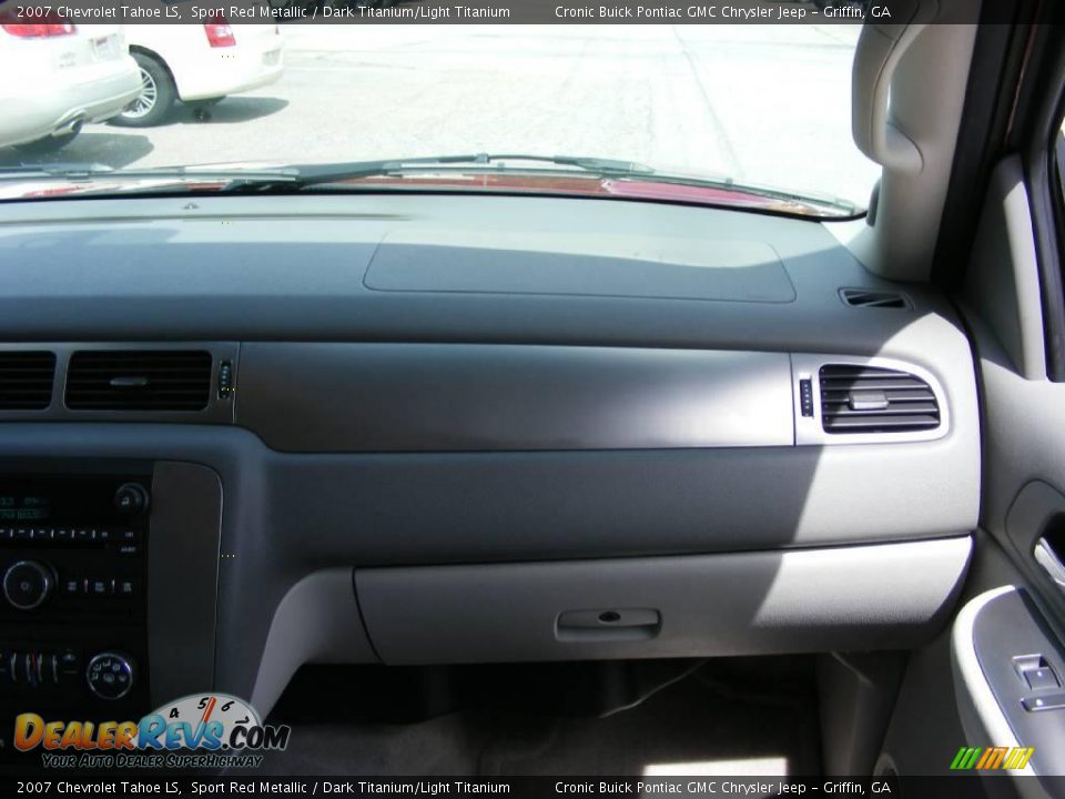 2007 Chevrolet Tahoe LS Sport Red Metallic / Dark Titanium/Light Titanium Photo #22