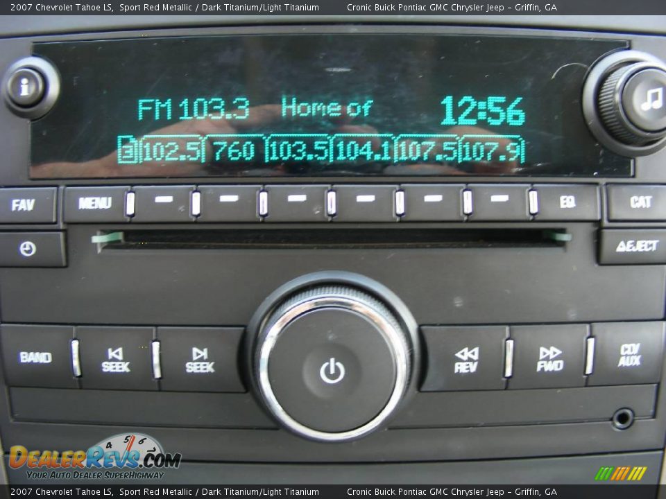 2007 Chevrolet Tahoe LS Sport Red Metallic / Dark Titanium/Light Titanium Photo #26