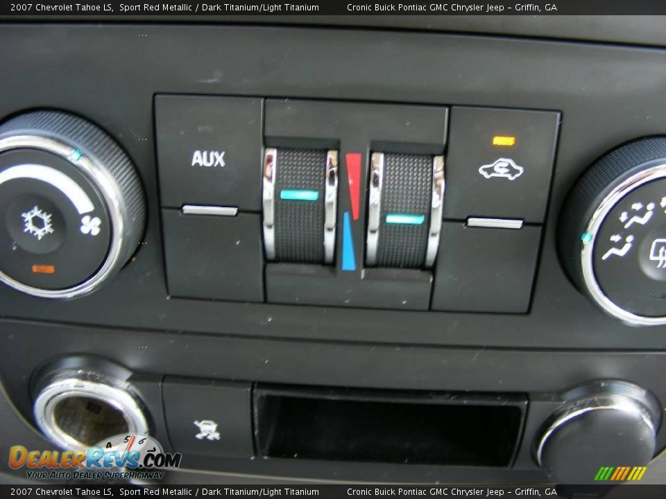 2007 Chevrolet Tahoe LS Sport Red Metallic / Dark Titanium/Light Titanium Photo #27