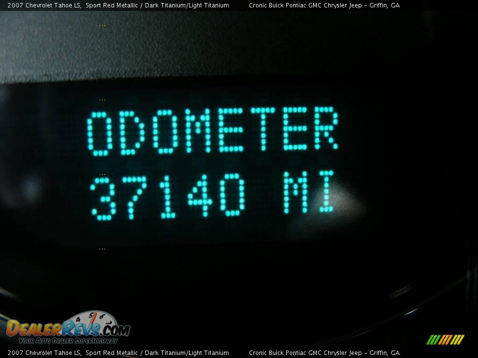 2007 Chevrolet Tahoe LS Sport Red Metallic / Dark Titanium/Light Titanium Photo #29