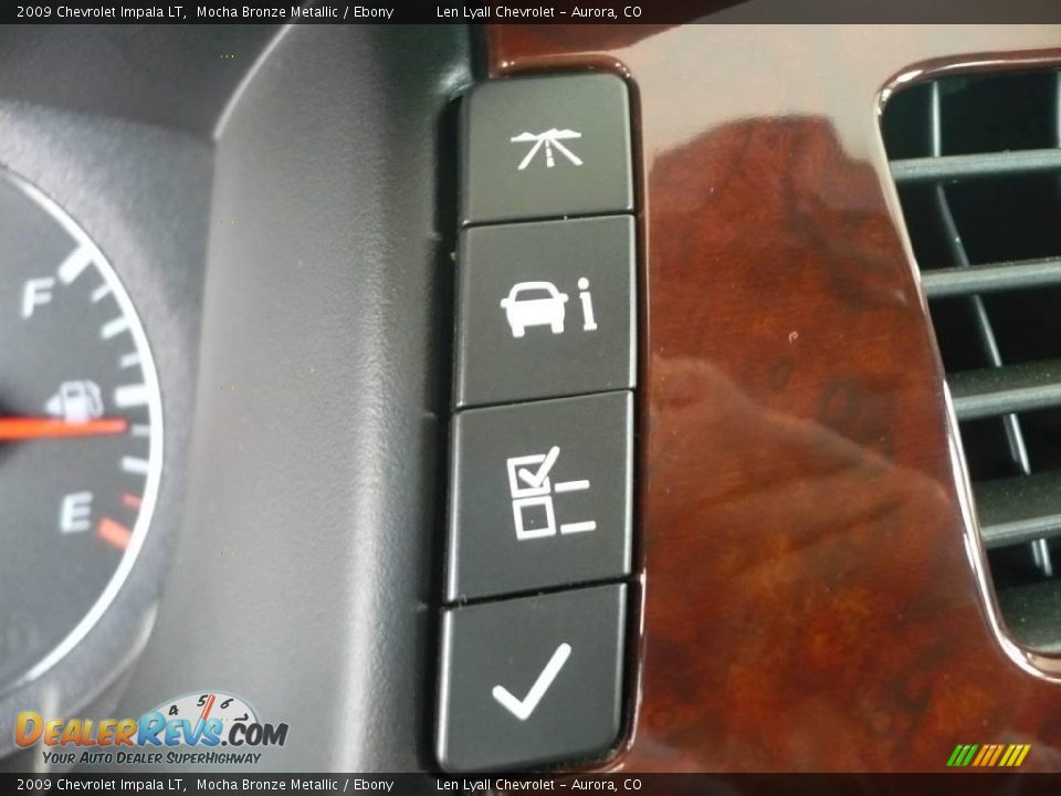 2009 Chevrolet Impala LT Mocha Bronze Metallic / Ebony Photo #24