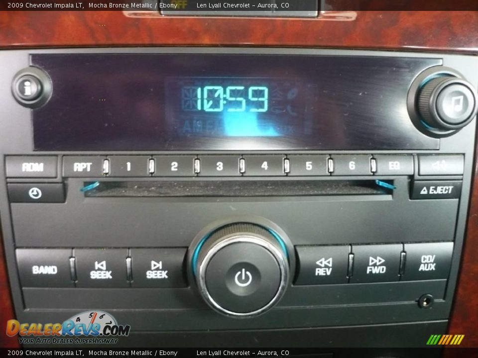 2009 Chevrolet Impala LT Mocha Bronze Metallic / Ebony Photo #25