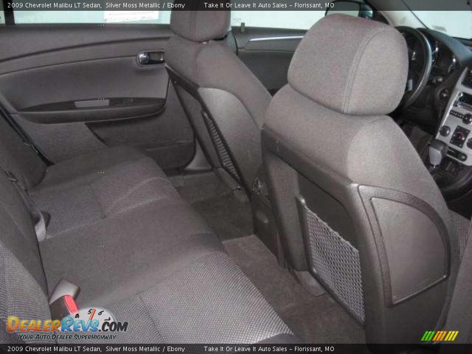 2009 Chevrolet Malibu LT Sedan Silver Moss Metallic / Ebony Photo #6