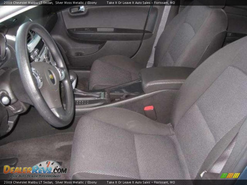 2009 Chevrolet Malibu LT Sedan Silver Moss Metallic / Ebony Photo #15