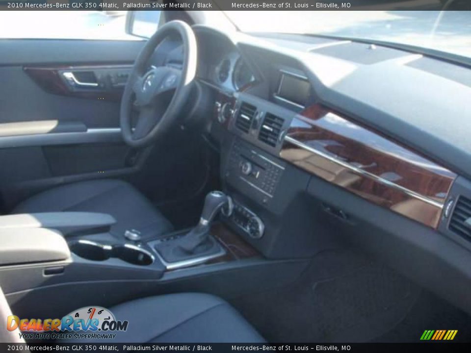 2010 Mercedes-Benz GLK 350 4Matic Palladium Silver Metallic / Black Photo #5
