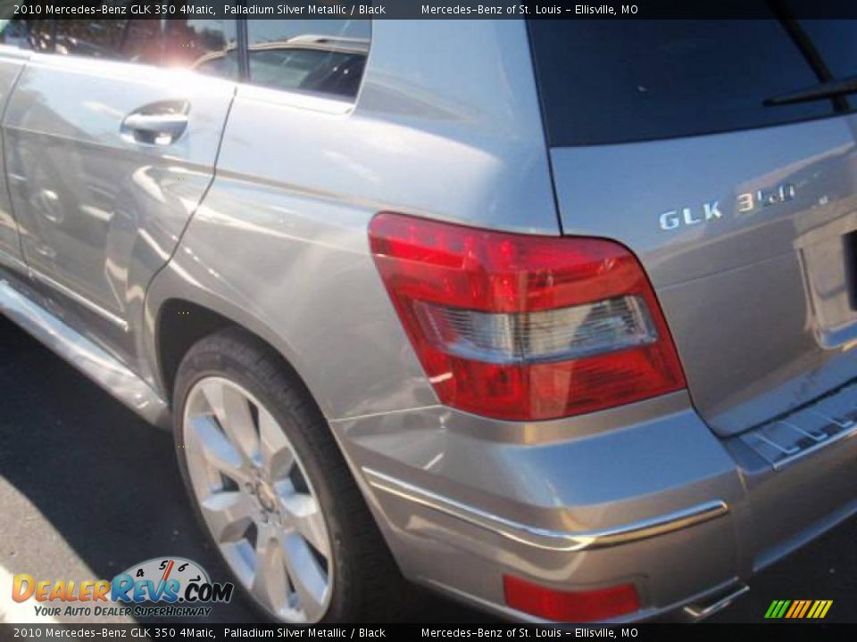 2010 Mercedes-Benz GLK 350 4Matic Palladium Silver Metallic / Black Photo #7