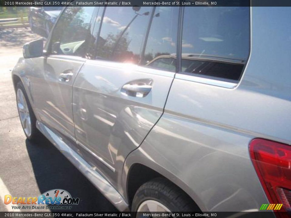 2010 Mercedes-Benz GLK 350 4Matic Palladium Silver Metallic / Black Photo #8