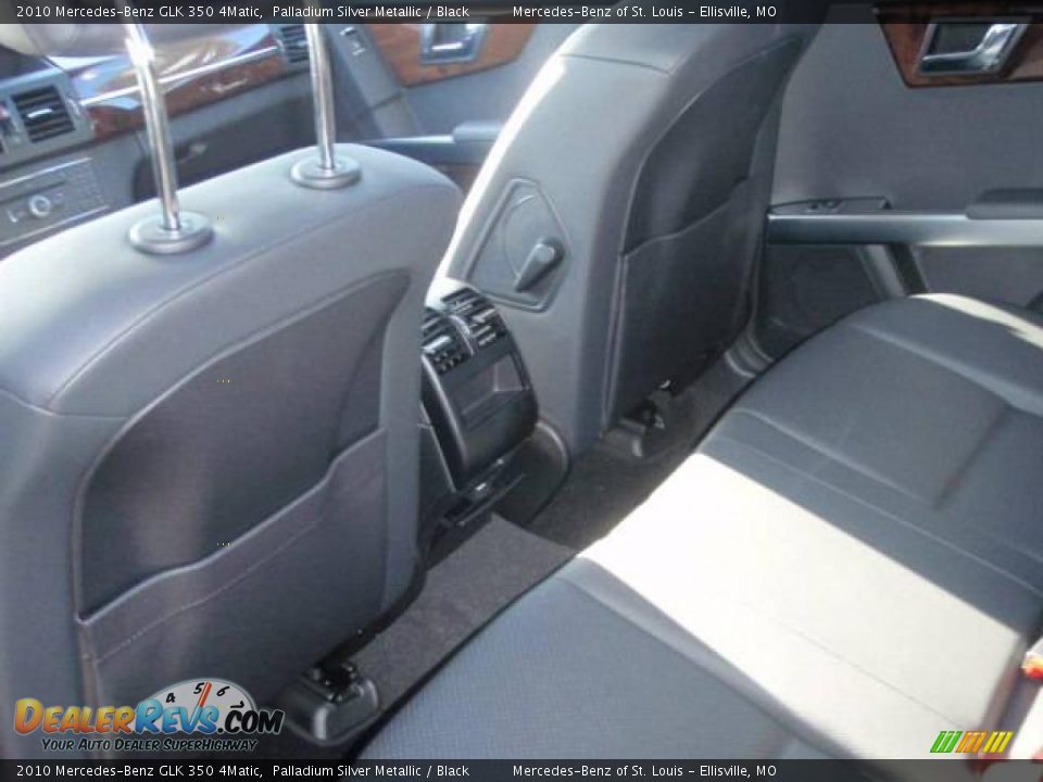 2010 Mercedes-Benz GLK 350 4Matic Palladium Silver Metallic / Black Photo #9