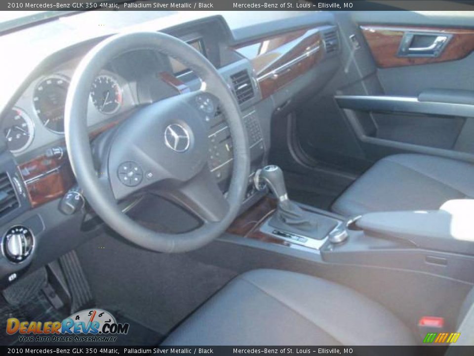 2010 Mercedes-Benz GLK 350 4Matic Palladium Silver Metallic / Black Photo #10