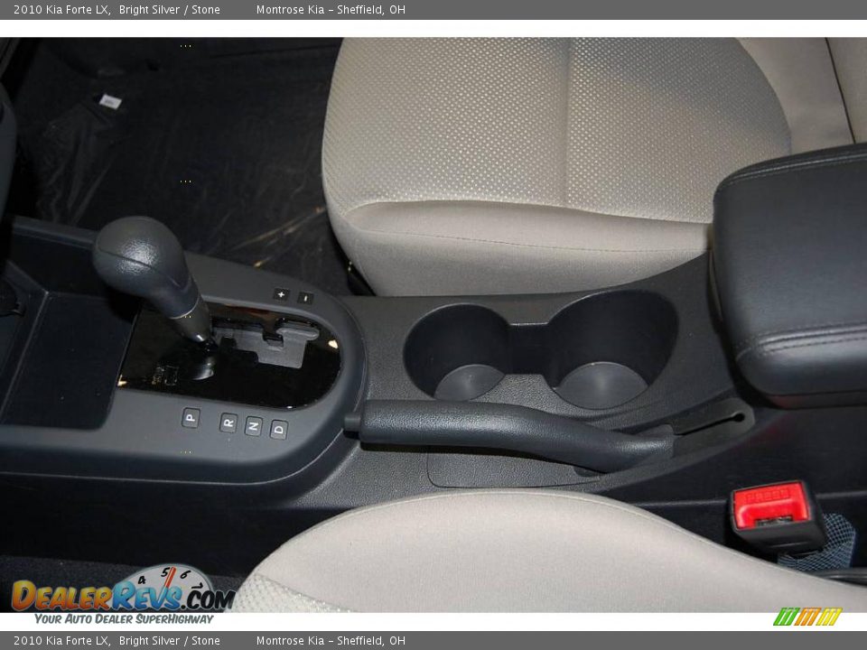 2010 Kia Forte LX Bright Silver / Stone Photo #21
