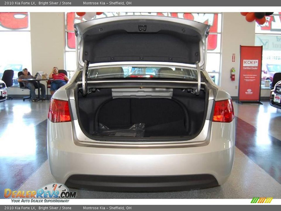 2010 Kia Forte LX Bright Silver / Stone Photo #24