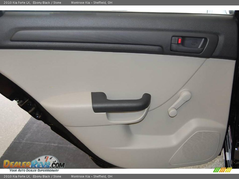 2010 Kia Forte LX Ebony Black / Stone Photo #19