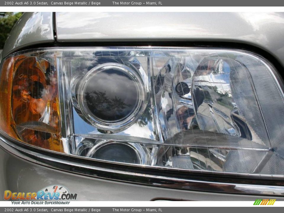 2002 Audi A6 3.0 Sedan Canvas Beige Metallic / Beige Photo #29