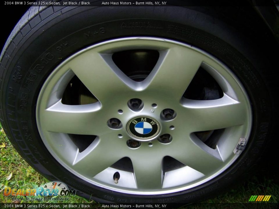 2004 BMW 3 Series 325xi Sedan Jet Black / Black Photo #3