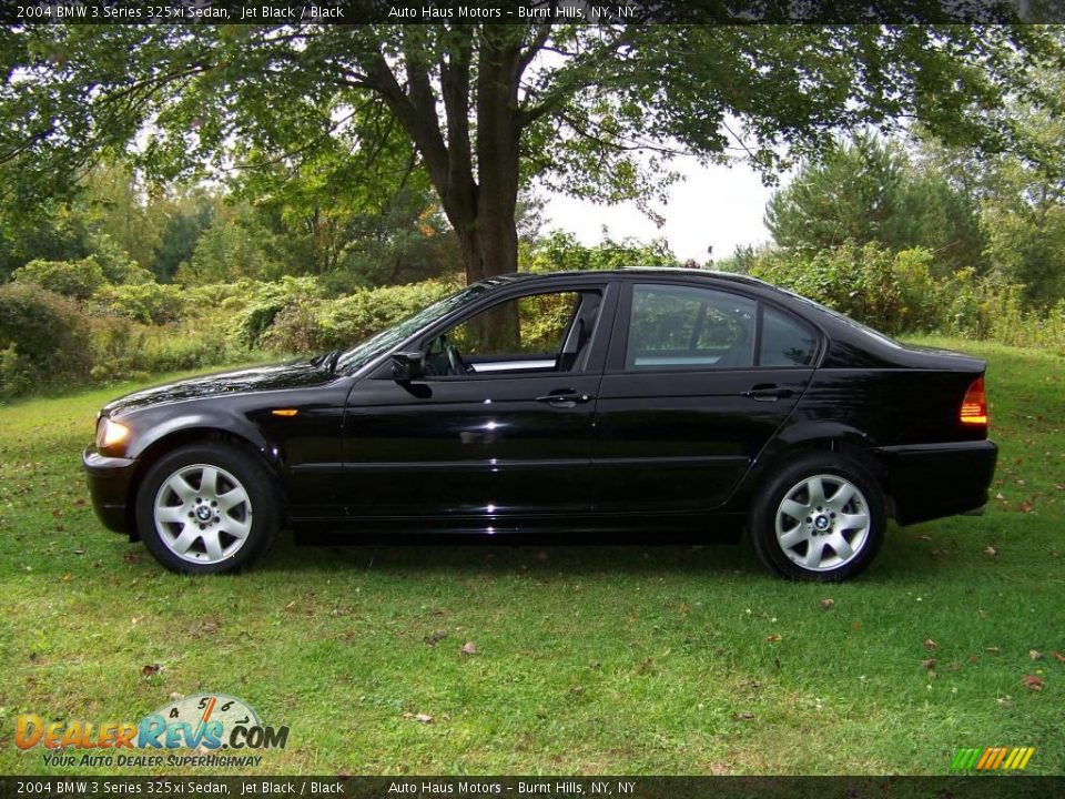 2004 BMW 3 Series 325xi Sedan Jet Black / Black Photo #5