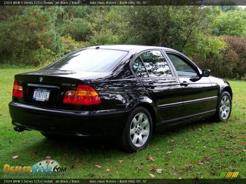 2004 BMW 3 Series 325xi Sedan Jet Black / Black Photo #8