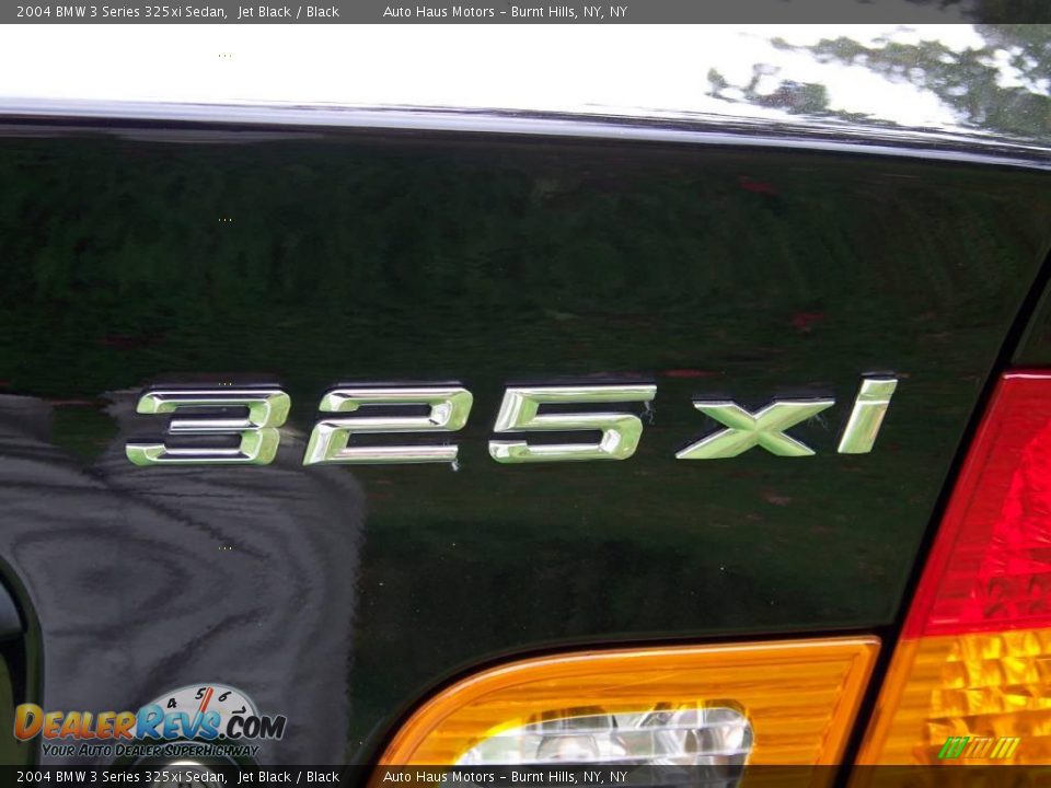 2004 BMW 3 Series 325xi Sedan Jet Black / Black Photo #9