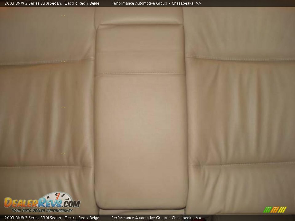 2003 BMW 3 Series 330i Sedan Electric Red / Beige Photo #33