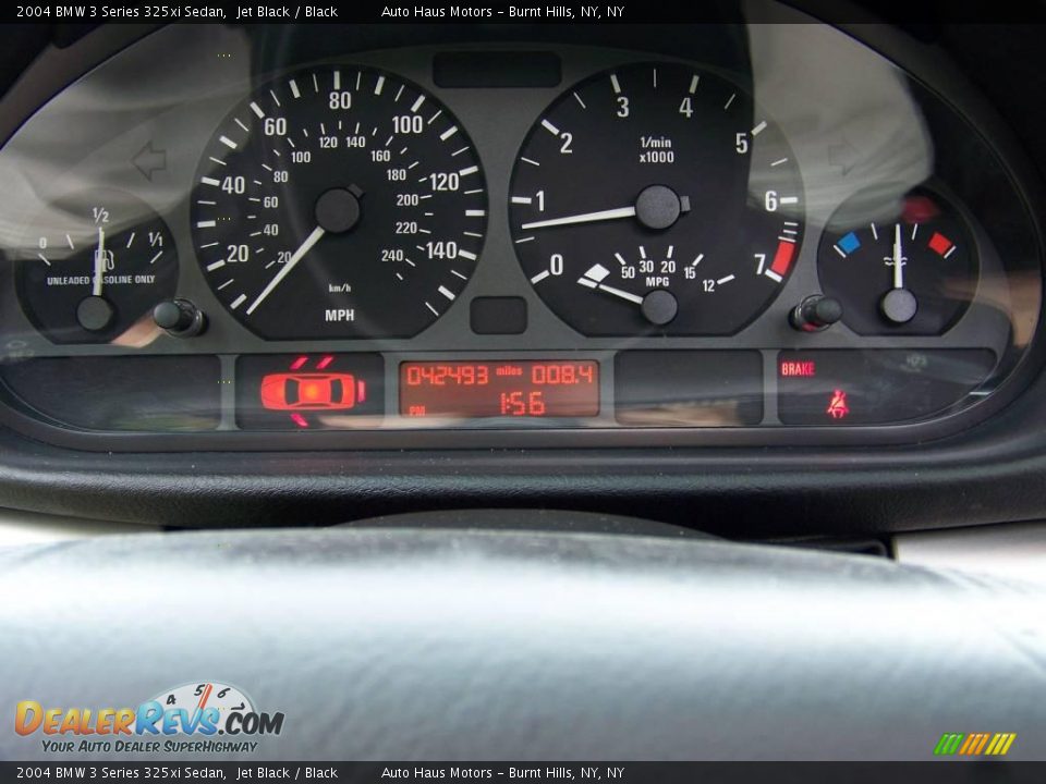 2004 BMW 3 Series 325xi Sedan Jet Black / Black Photo #17