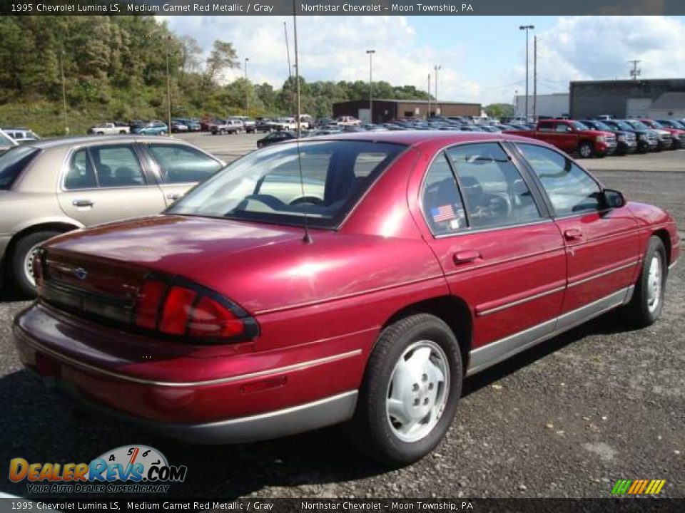 1995 Chevrolet Lumina LS Medium Garnet Red Metallic / Gray Photo #2