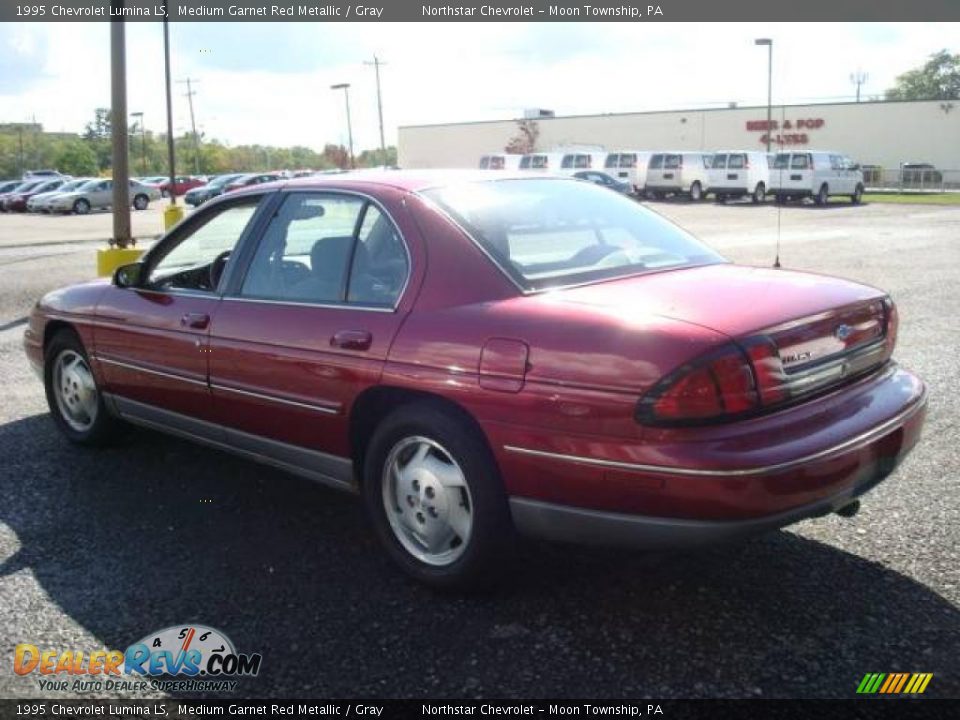 1995 Chevrolet Lumina LS Medium Garnet Red Metallic / Gray Photo #4