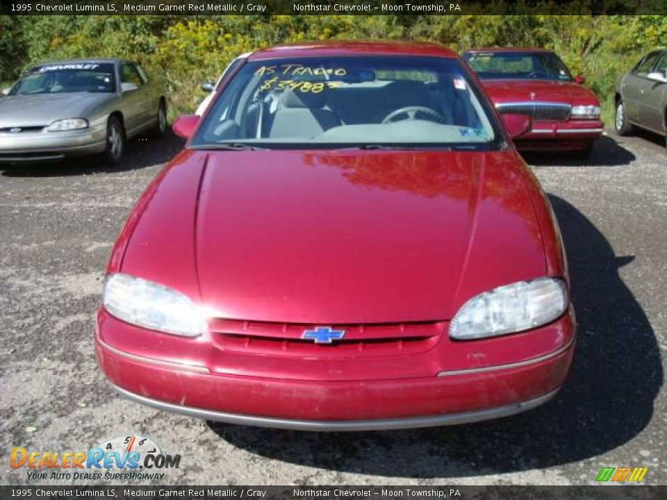 1995 Chevrolet Lumina LS Medium Garnet Red Metallic / Gray Photo #6