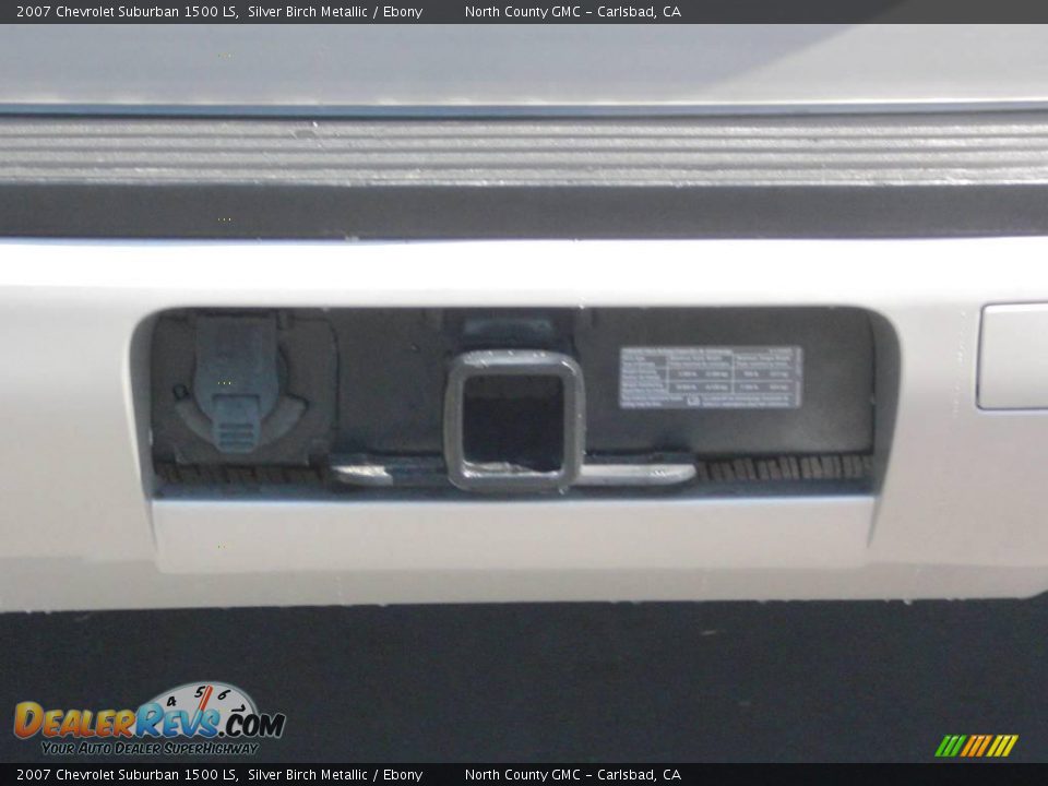 2007 Chevrolet Suburban 1500 LS Silver Birch Metallic / Ebony Photo #7