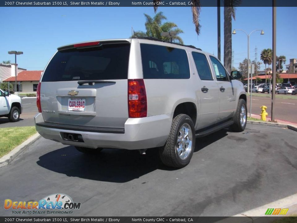 2007 Chevrolet Suburban 1500 LS Silver Birch Metallic / Ebony Photo #8