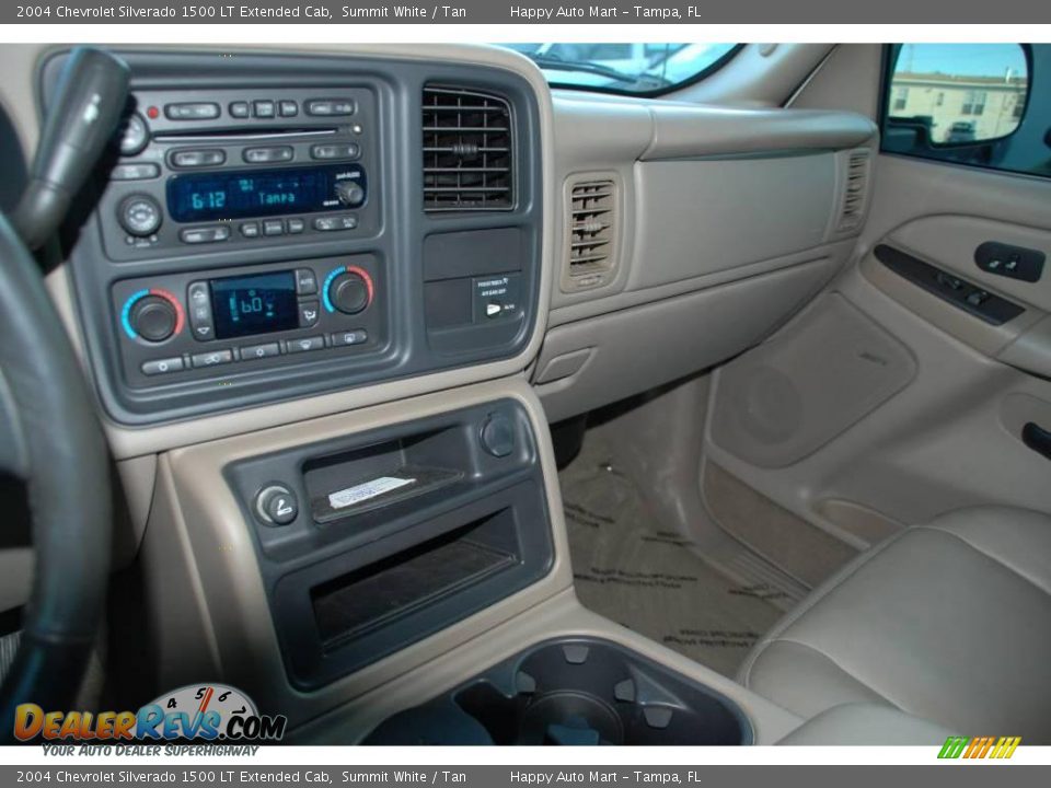 2004 Chevrolet Silverado 1500 LT Extended Cab Summit White / Tan Photo #17