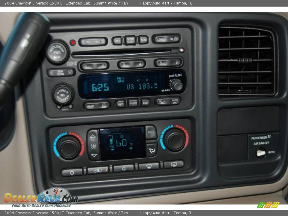 2004 Chevrolet Silverado 1500 LT Extended Cab Summit White / Tan Photo #25